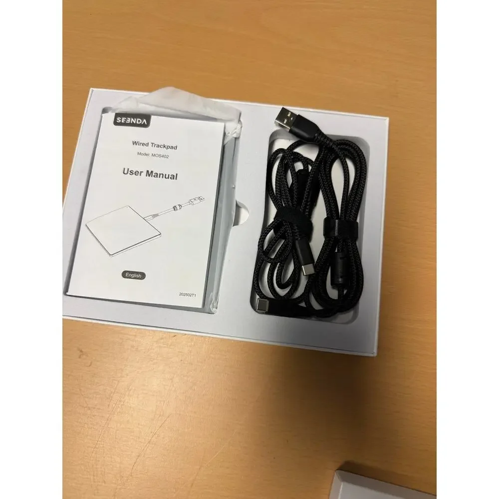 SEENDA MOS402 Wired Touchpad Trackpad for Windows & Mac USB Open Box